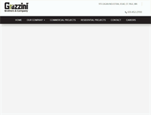 Tablet Screenshot of grazzini.com